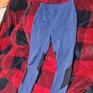 POP Fit Blue and Black Leggings